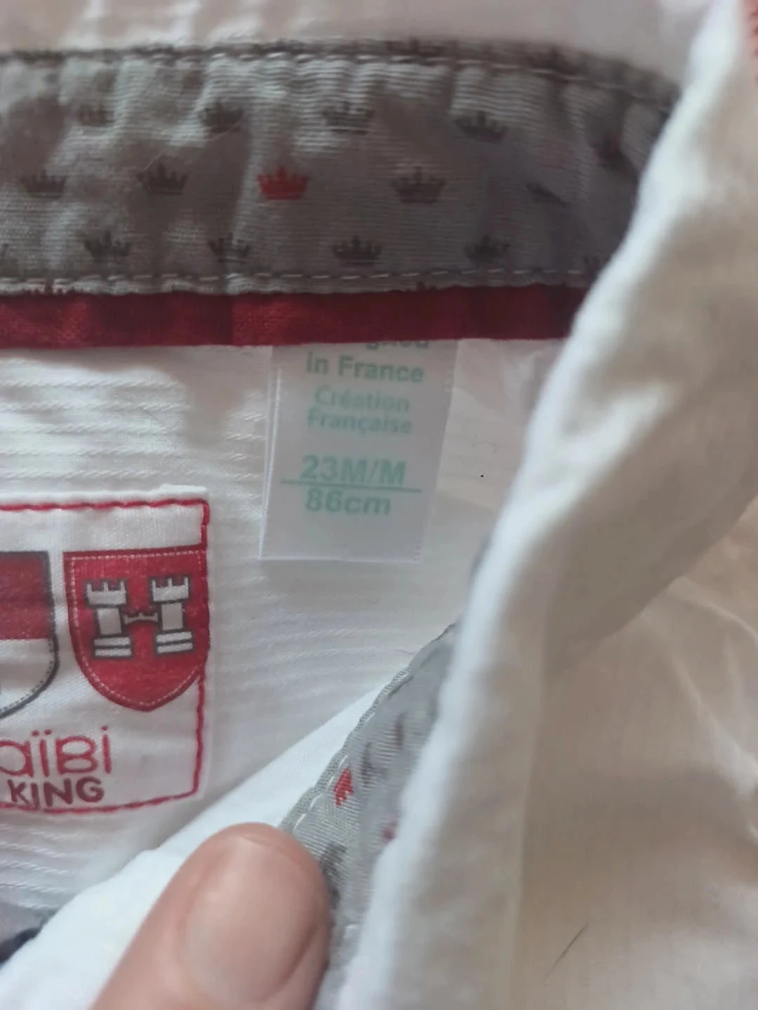 2-year-old shirt okaidi – photo 3
